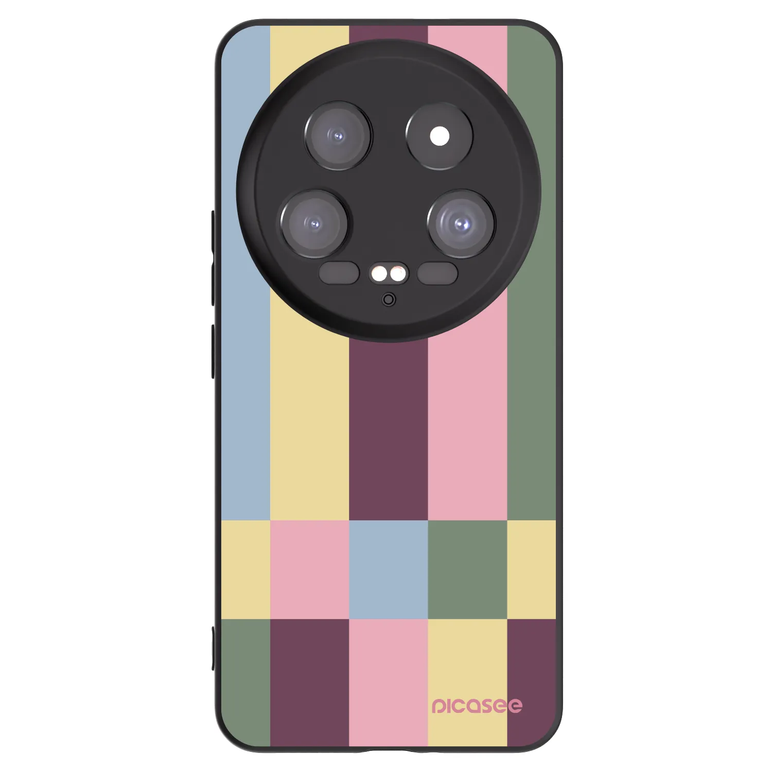 Picasee silikonski črni ovitek za Xiaomi 14 Ultra - Lobby tiles