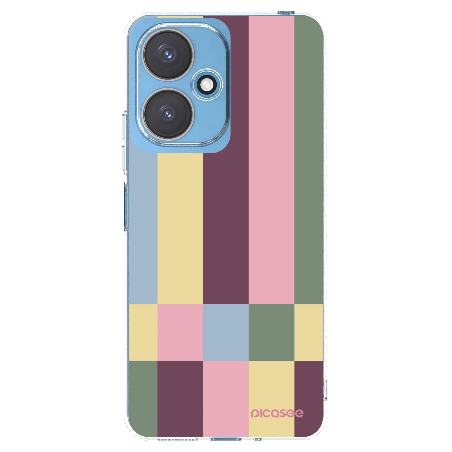 Picasee silikonski prozorni ovitek za Xiaomi Redmi 13C 5G - Lobby tiles