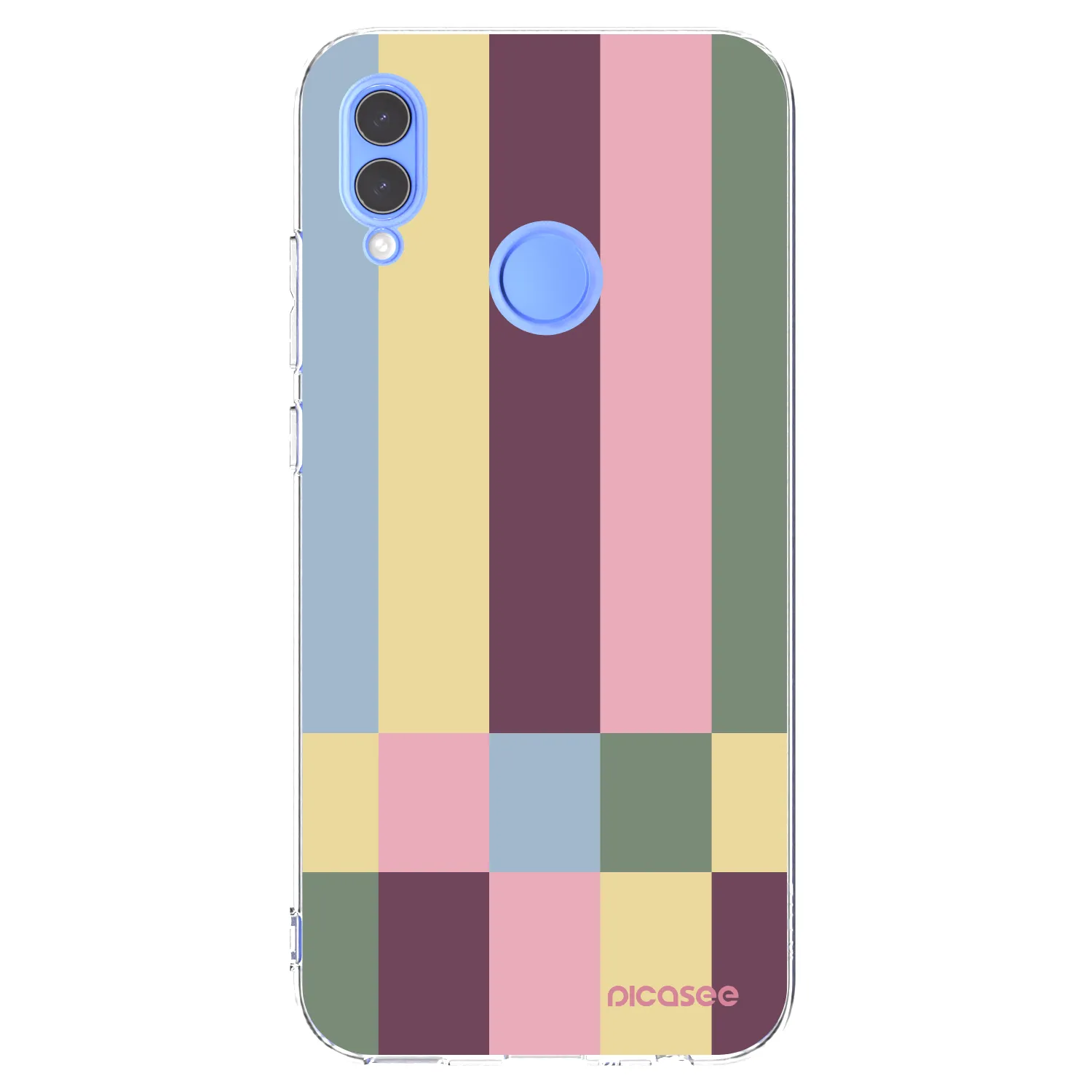 Picasee silikonski prozorni ovitek za Honor 10 Lite - Lobby tiles