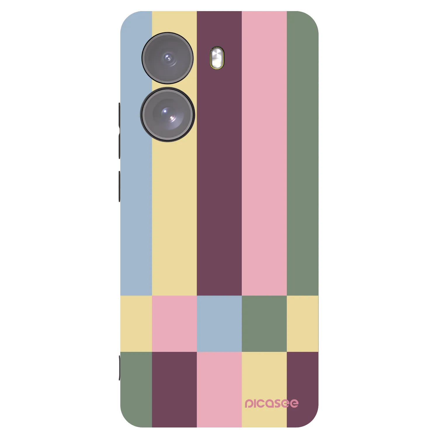 Picasee silikonski črni ovitek za Xiaomi Poco X7 - Lobby tiles