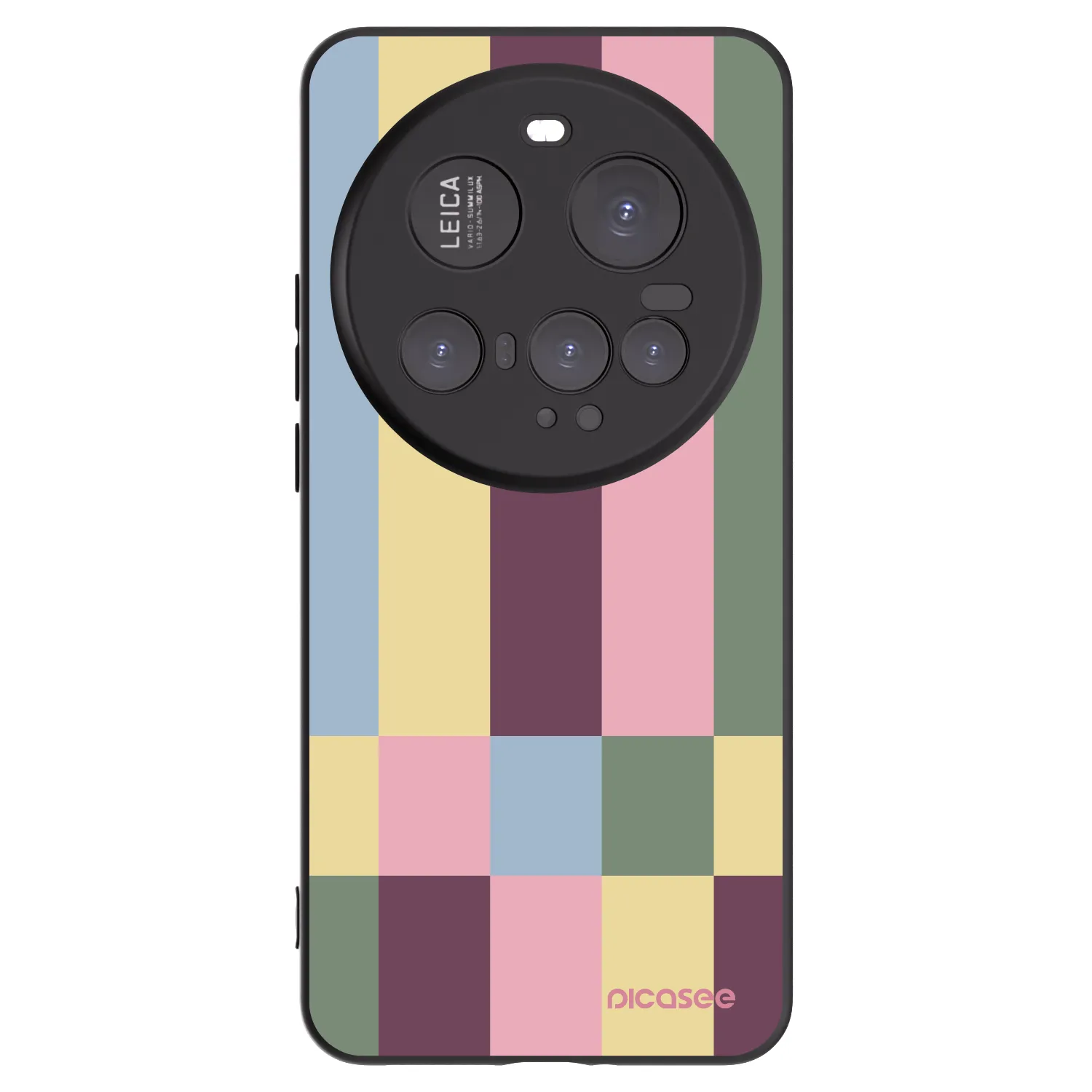 Picasee silikonski črni ovitek za Xiaomi 15 Ultra - Lobby tiles