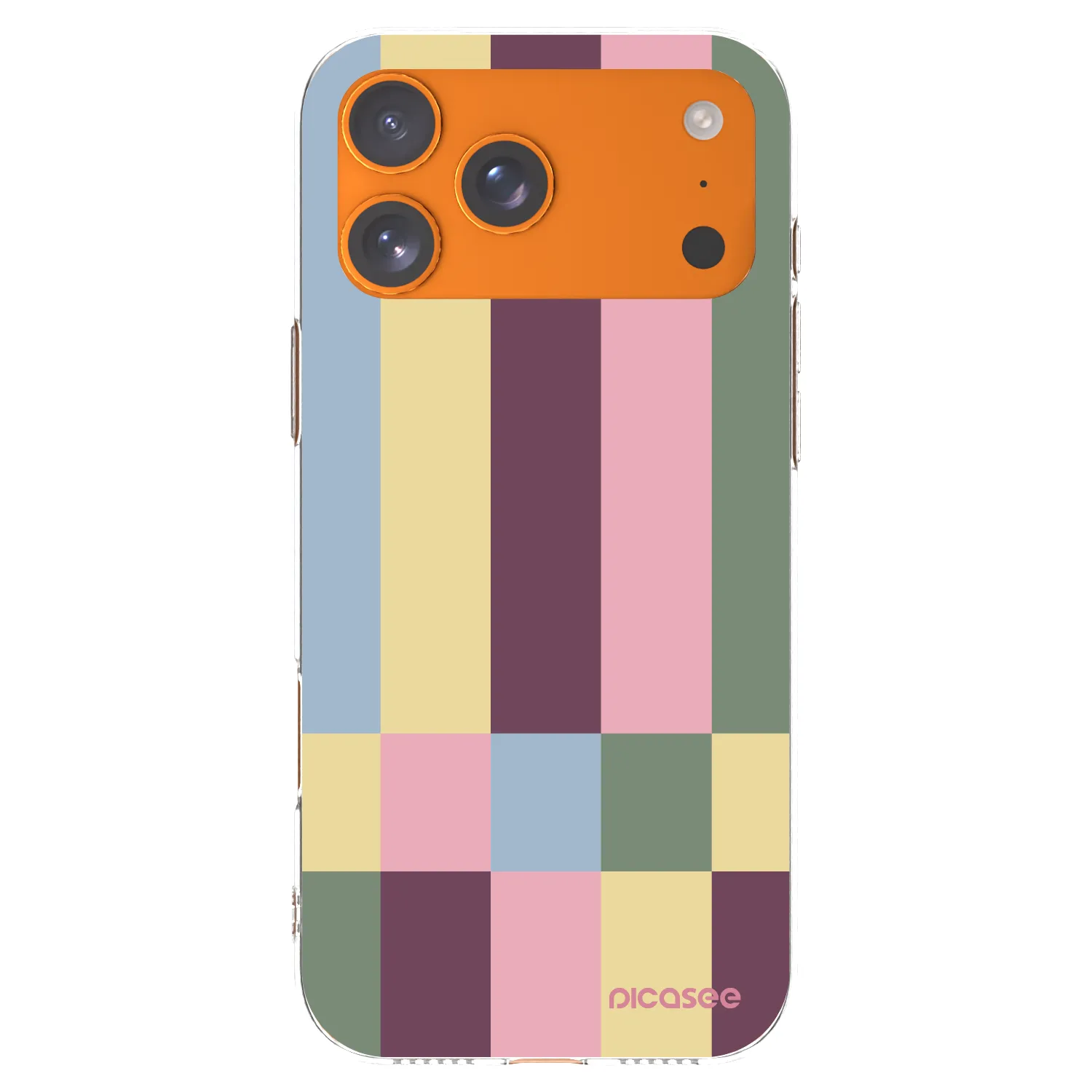 Picasee silikonski prozorni ovitek za Apple iPhone 17 Pro Max - Lobby tiles