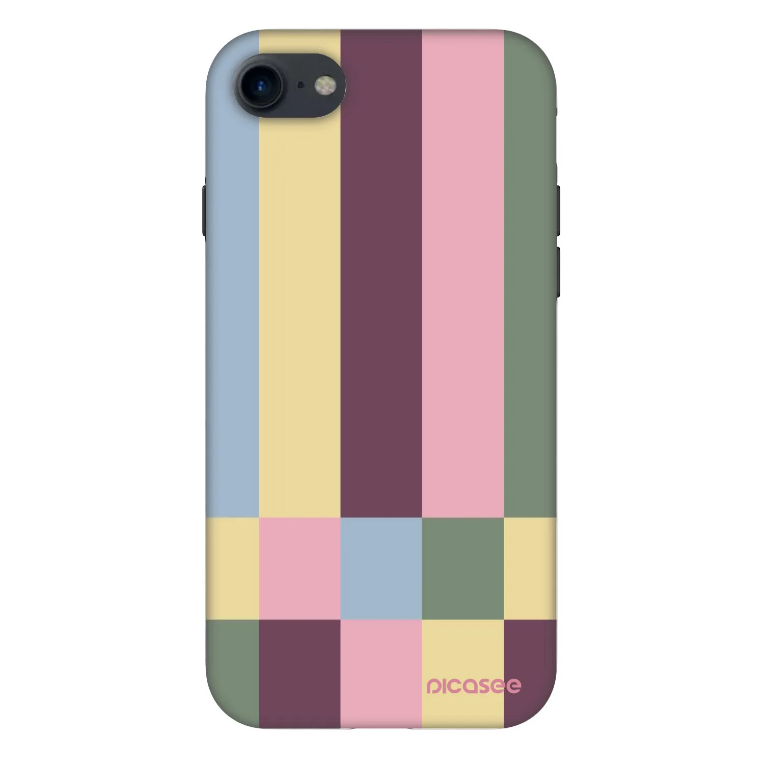 Picasee Fashion Case za Apple iPhone SE 2020 - Lobby tiles