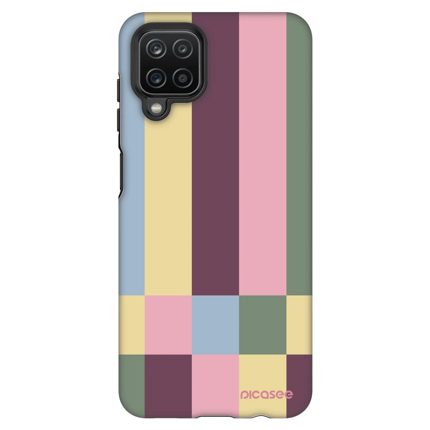 Picasee Fashion Case za Samsung Galaxy A12 A125F - Lobby tiles