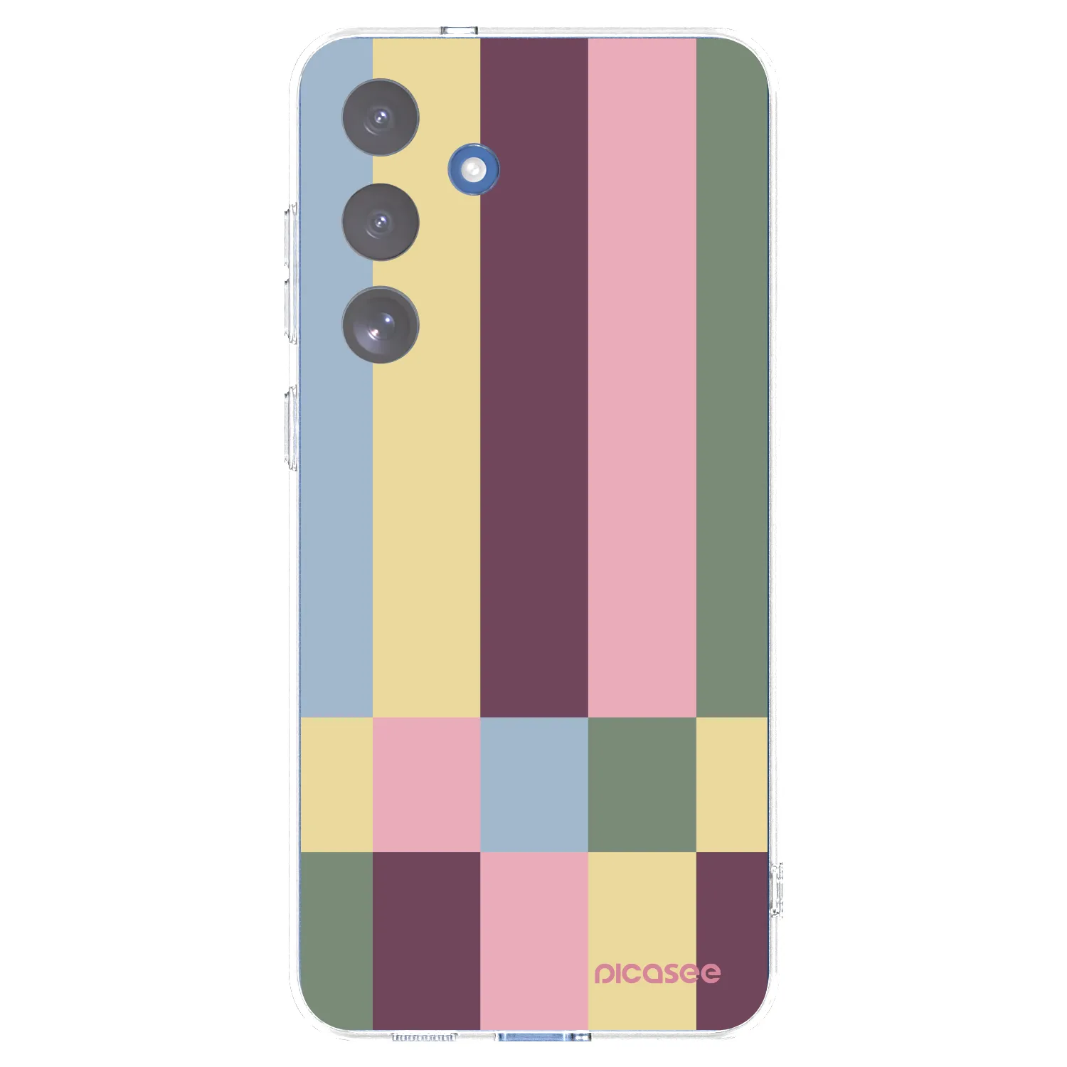 Picasee silikonski prozorni ovitek za Samsung Galaxy S25 FE 5G - Lobby tiles