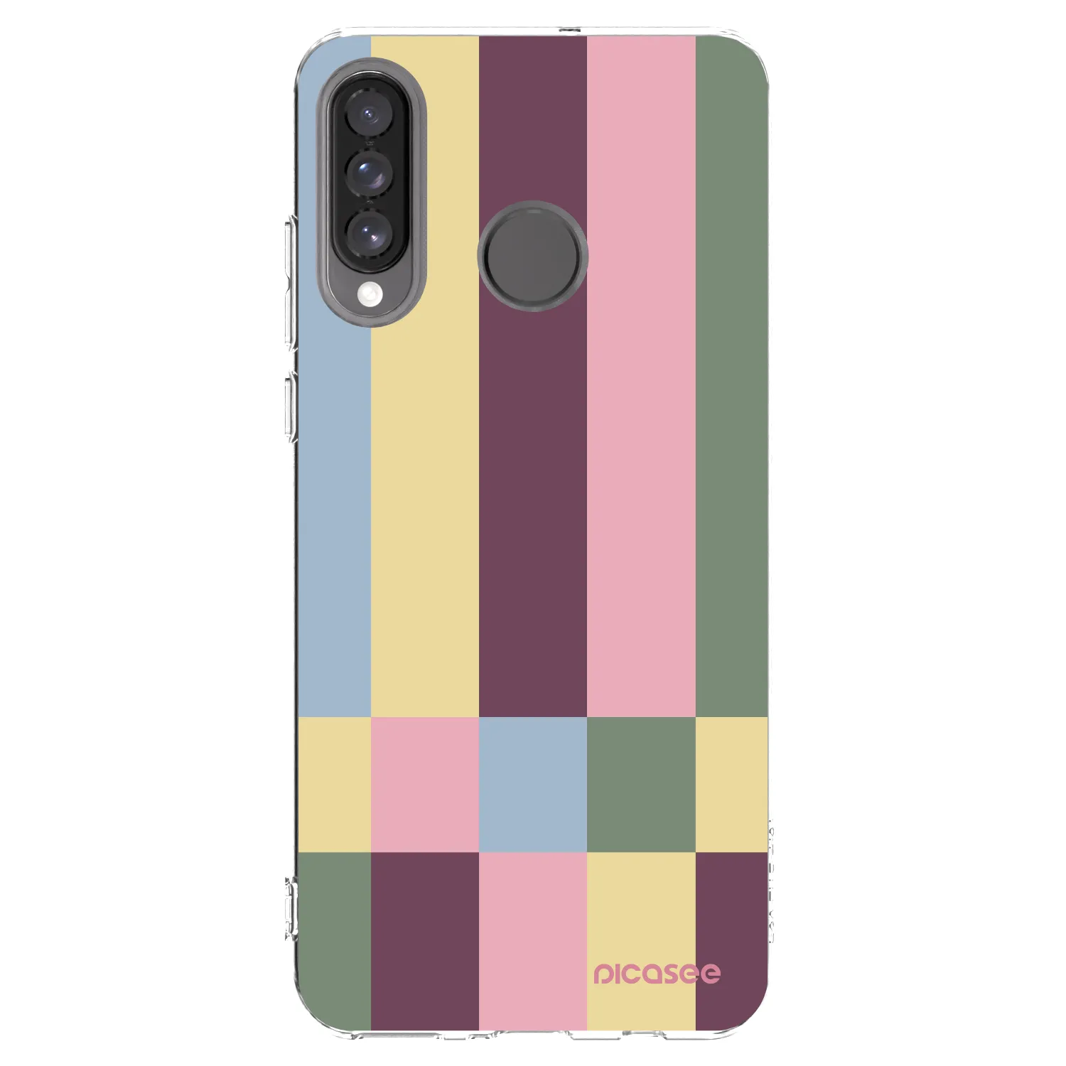 Picasee silikonski prozorni ovitek za Huawei P30 Lite - Lobby tiles