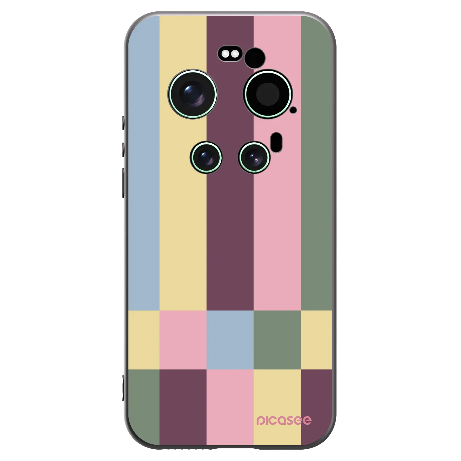 Picasee silikonski črni ovitek za Xiaomi 17 Ultra - Lobby tiles