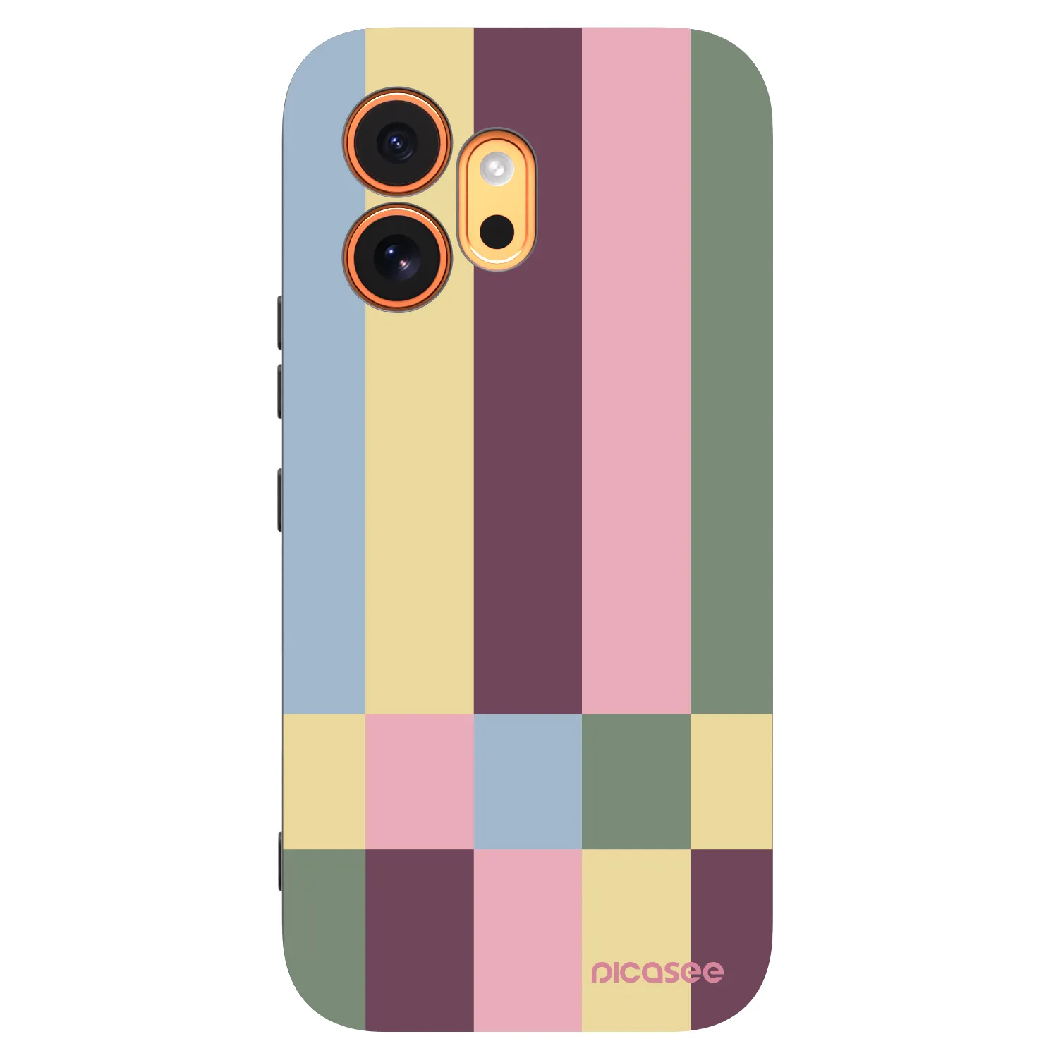 Picasee silikonski črni ovitek za Honor 600 - Lobby tiles