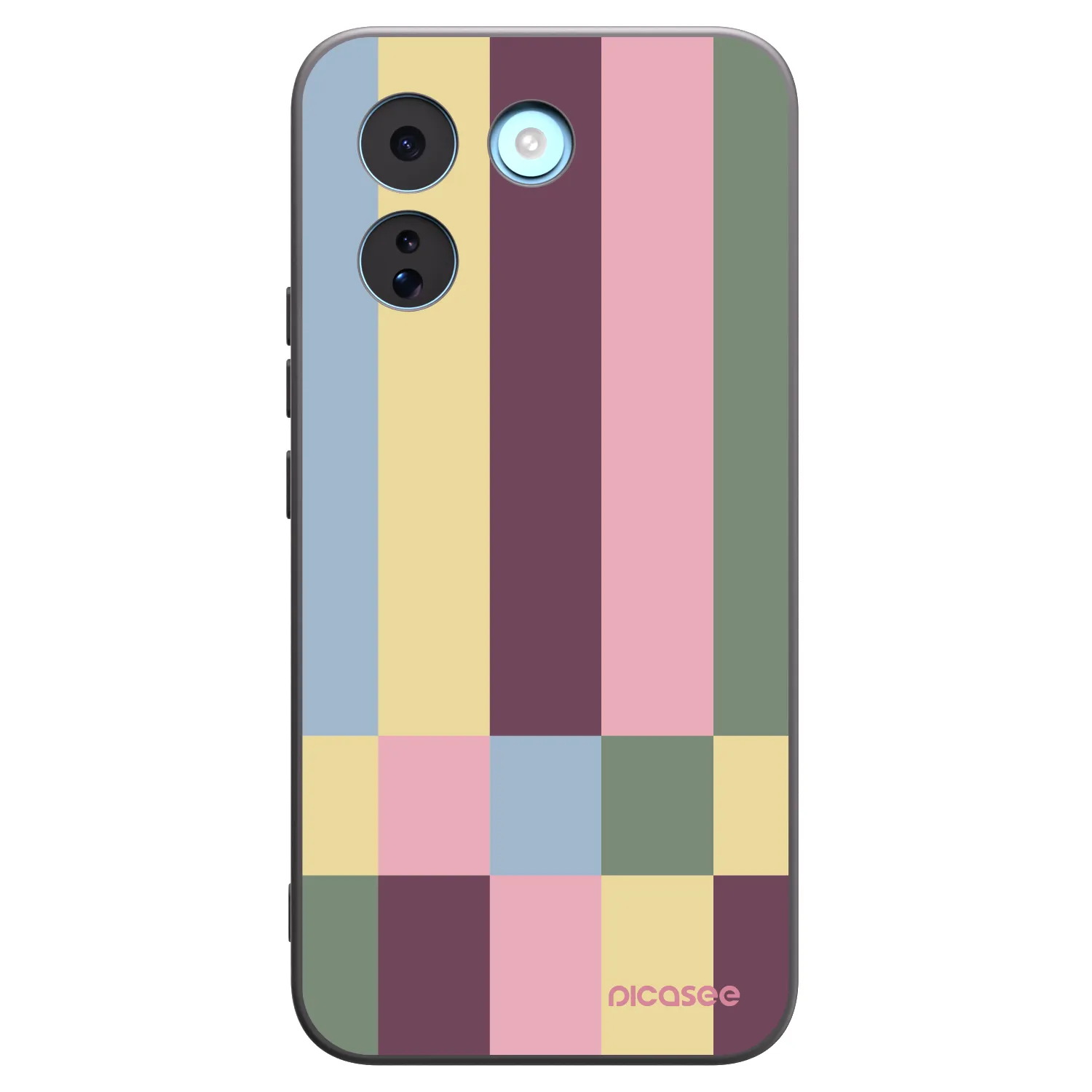 Picasee silikonski črni ovitek za Xiaomi Redmi Note 17 Pro MAX 5G - Lobby tiles