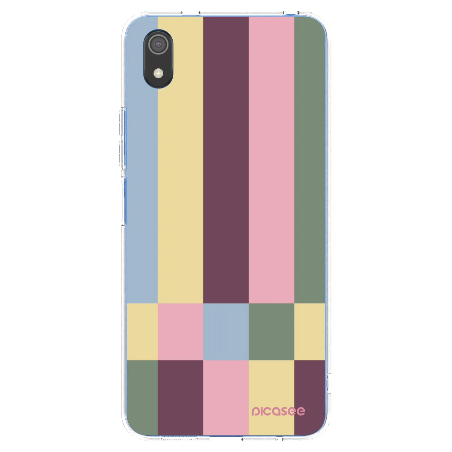 Picasee silikonski prozorni ovitek za Xiaomi Redmi 7A - Lobby tiles