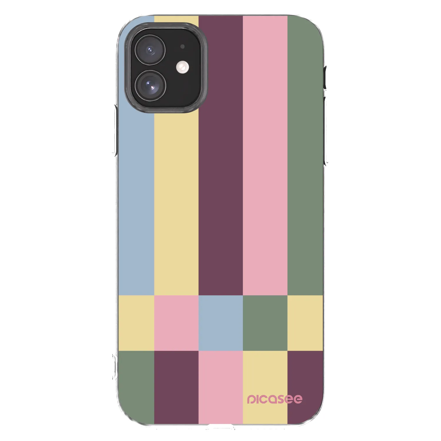 Picasee silikonski prozorni ovitek za Apple iPhone 11 - Lobby tiles