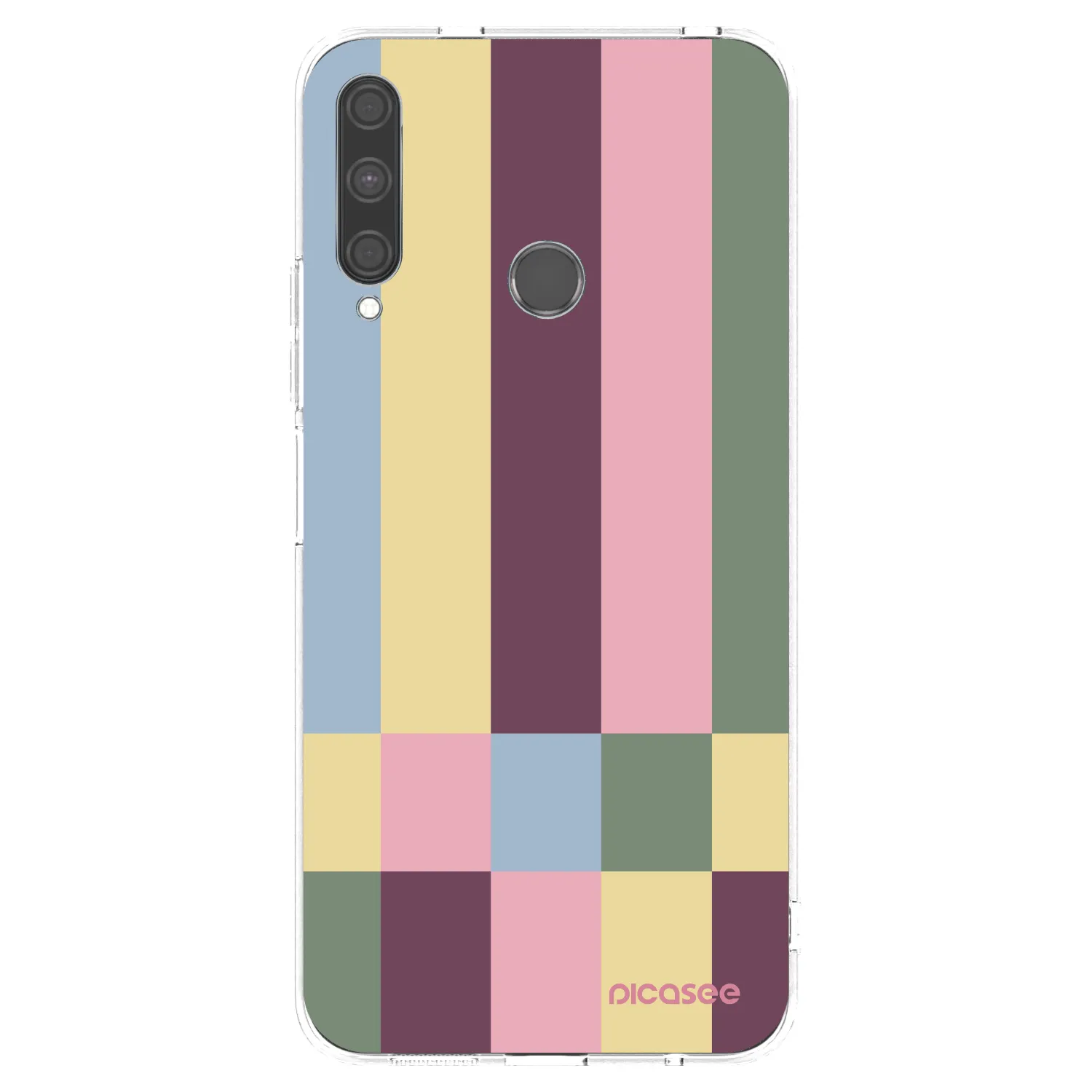 Picasee silikonski prozorni ovitek za Huawei P40 Lite E - Lobby tiles