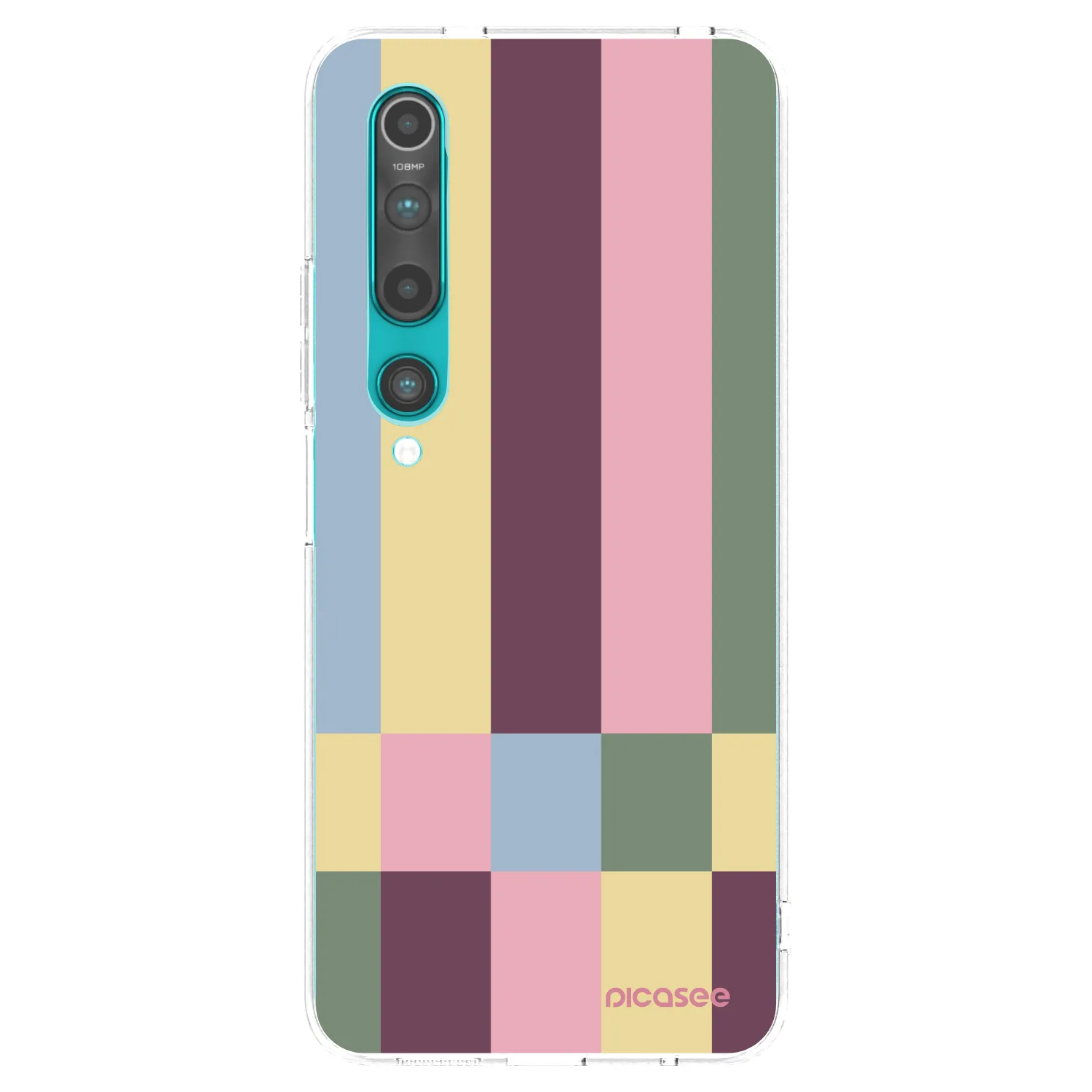 Picasee silikonski prozorni ovitek za Xiaomi Mi 10 - Lobby tiles