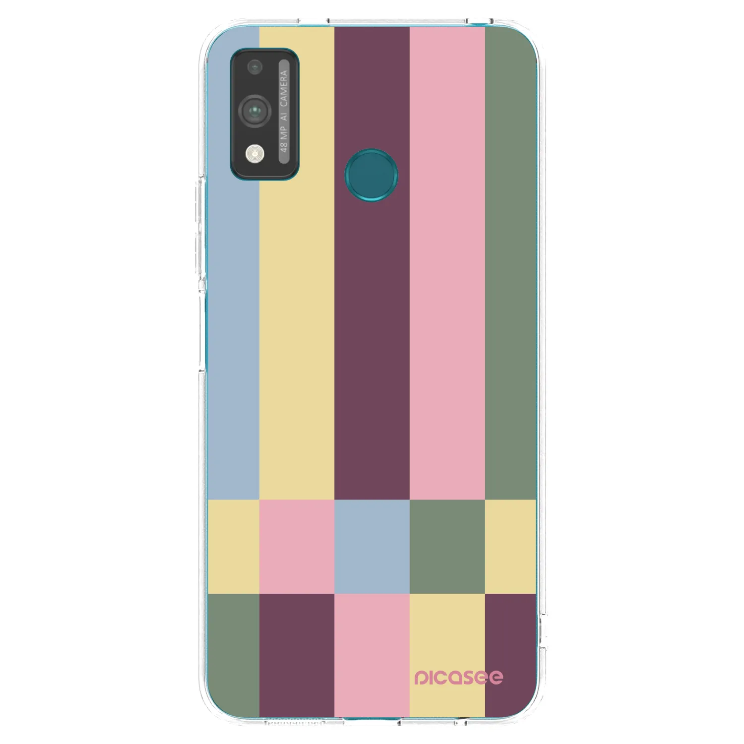 Picasee silikonski prozorni ovitek za Honor 9X Lite - Lobby tiles
