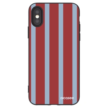 Picasee silikonski črni ovitek za Apple iPhone X/XS - Lounge pass