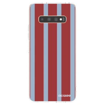 Picasee silikonski prozorni ovitek za Samsung Galaxy S10 Plus G975 - Lounge pass