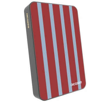 Picasee Prenosna baterija z MagSafe 10 000 mAh Siva - Lounge pass