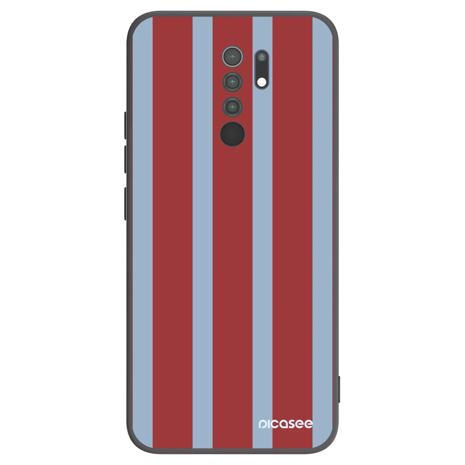 Picasee silikonski črni ovitek za Xiaomi Redmi 9 - Lounge pass