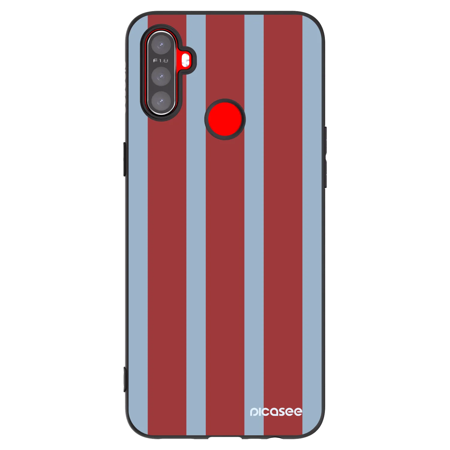 Picasee silikonski črni ovitek za Realme C3 - Lounge pass