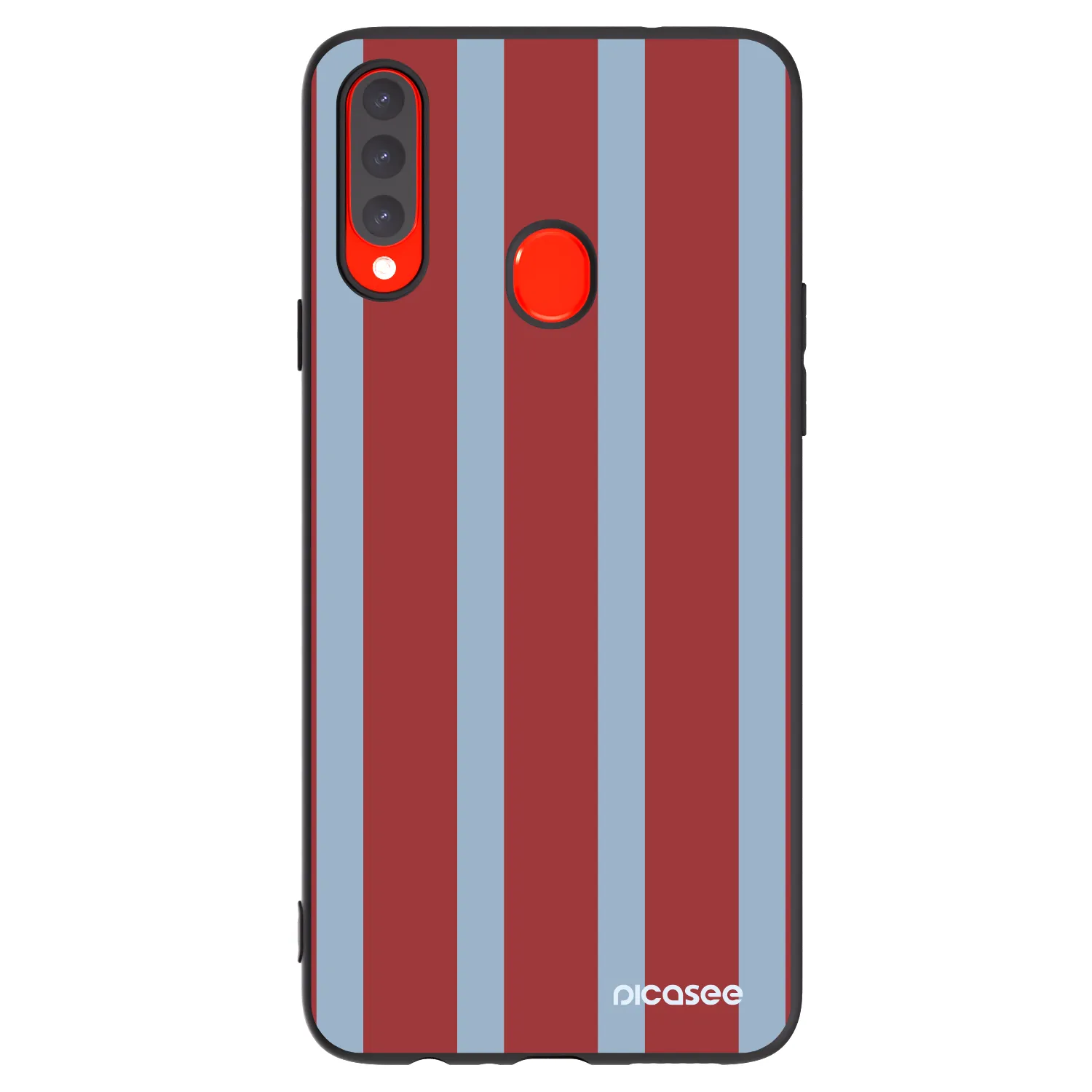 Picasee silikonski črni ovitek za Samsung Galaxy A20s - Lounge pass