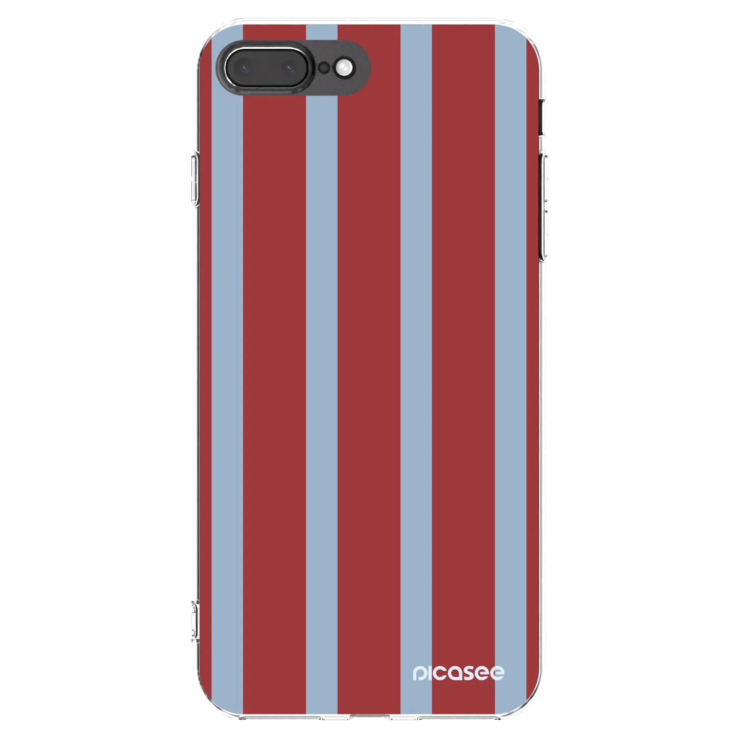 Picasee silikonski prozorni ovitek za Apple iPhone 8 Plus - Lounge pass