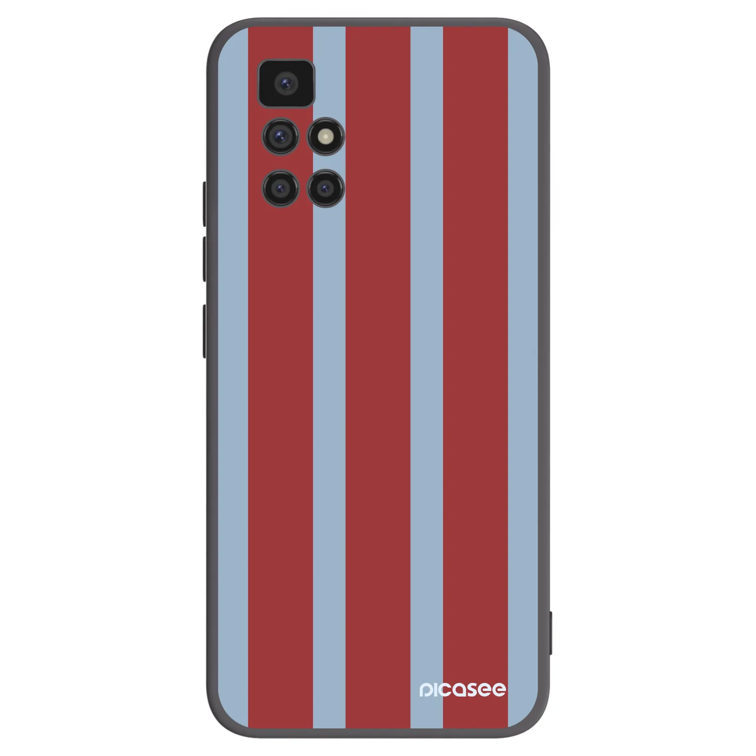 Picasee silikonski črni ovitek za Xiaomi Redmi 10 (2022) - Lounge pass