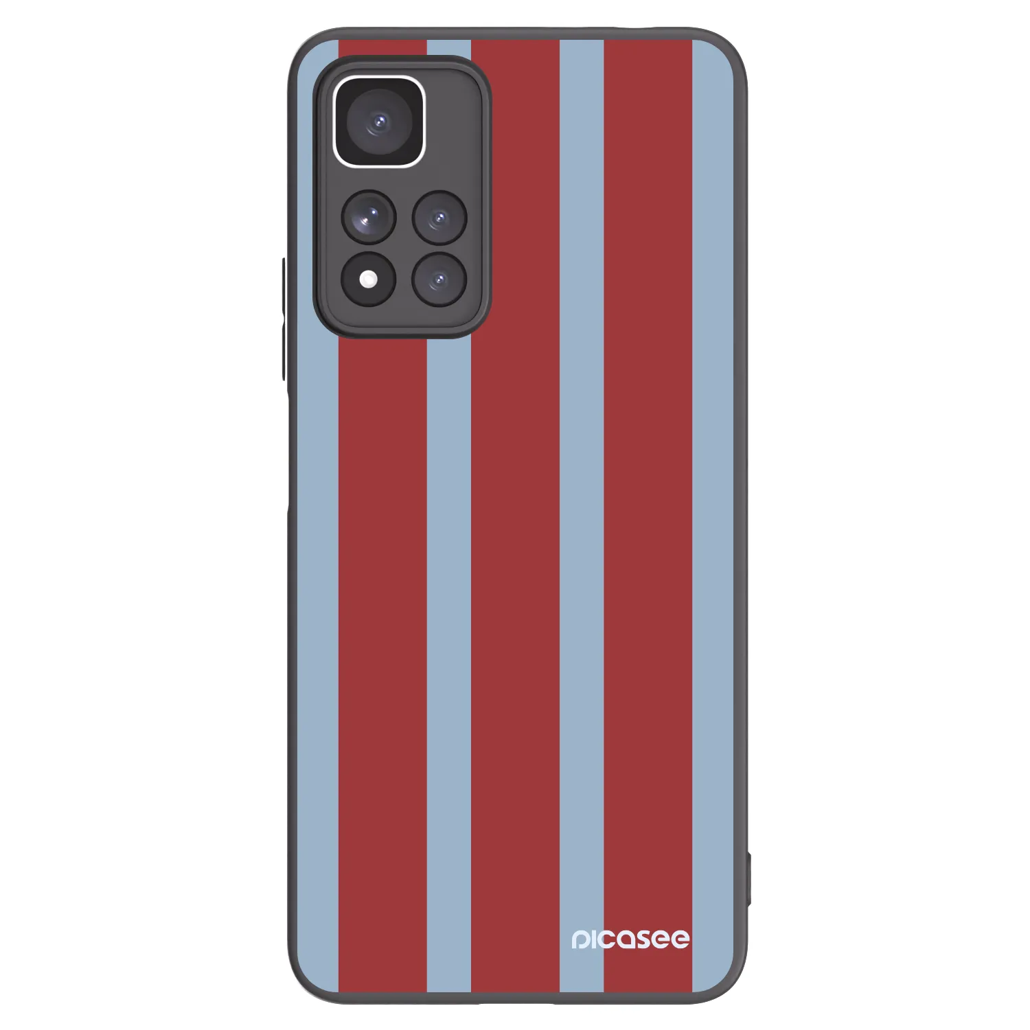 Picasee silikonski črni ovitek za Xiaomi Redmi Note 11 Pro+ 5G - Lounge pass