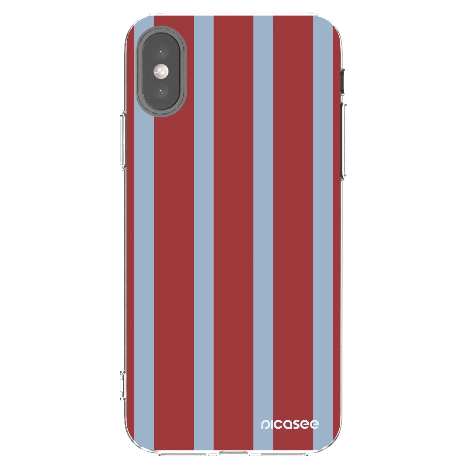 Picasee silikonski prozorni ovitek za Apple iPhone X/XS - Lounge pass