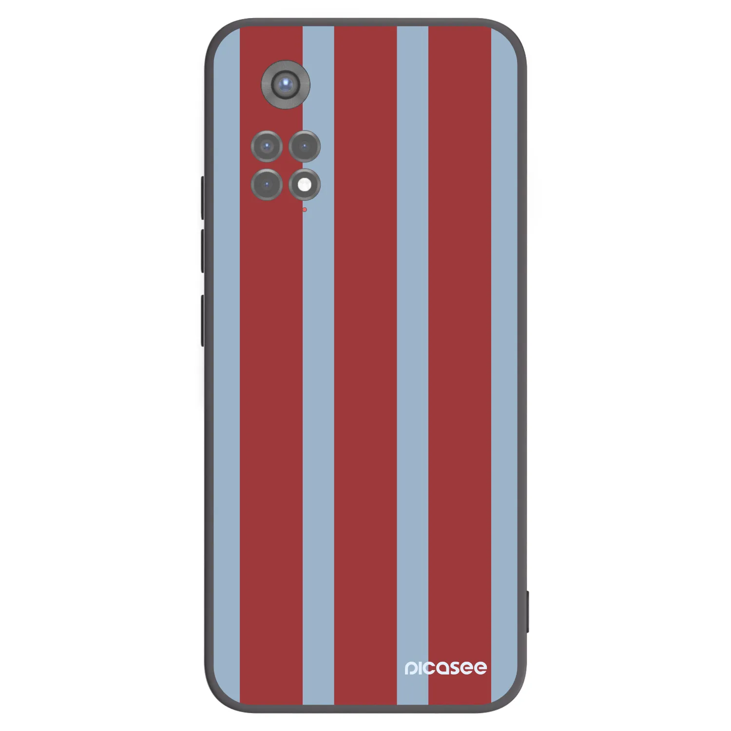 Picasee silikonski črni ovitek za Xiaomi Redmi Note 11S 5G - Lounge pass