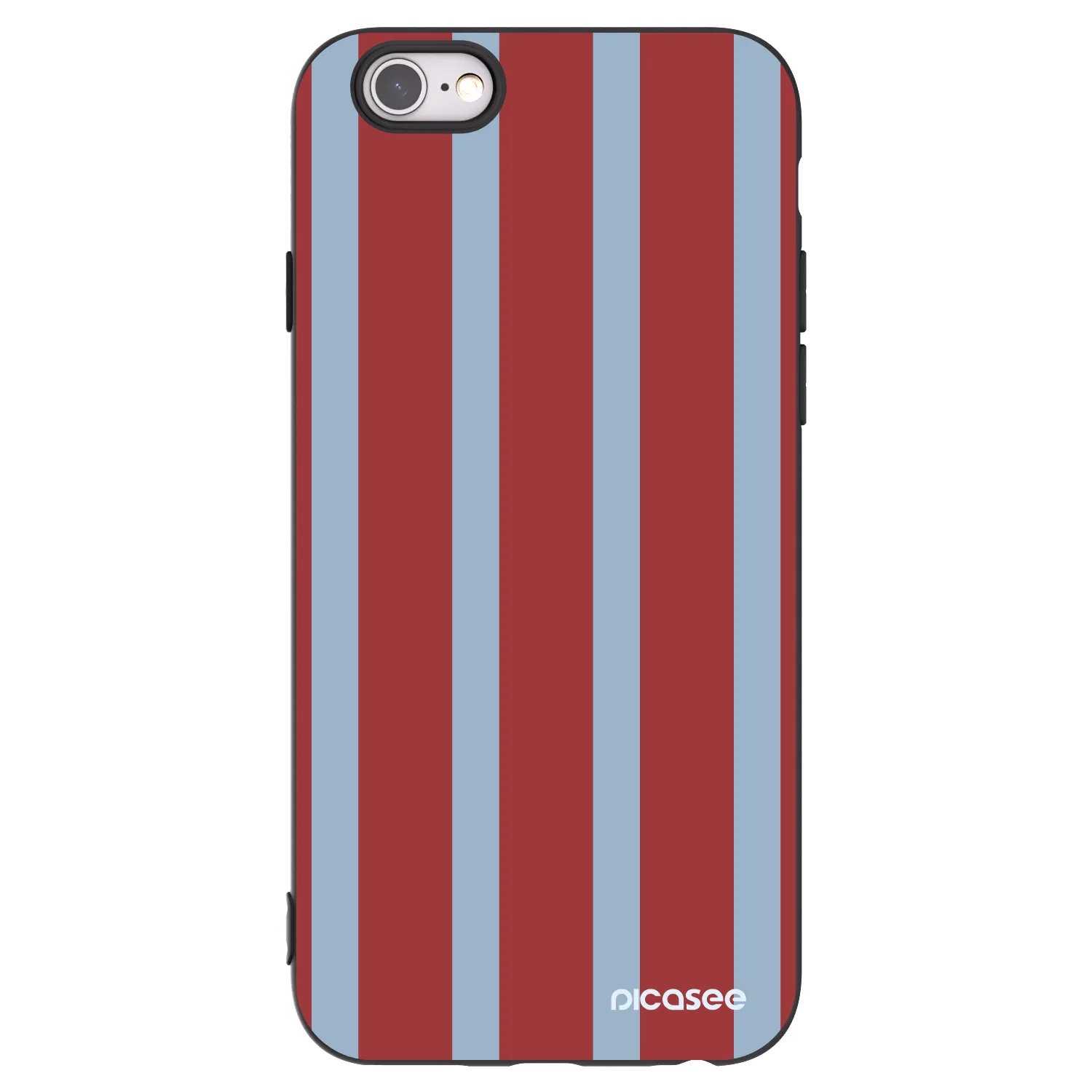 Picasee silikonski črni ovitek za Apple iPhone 6/6S - Lounge pass