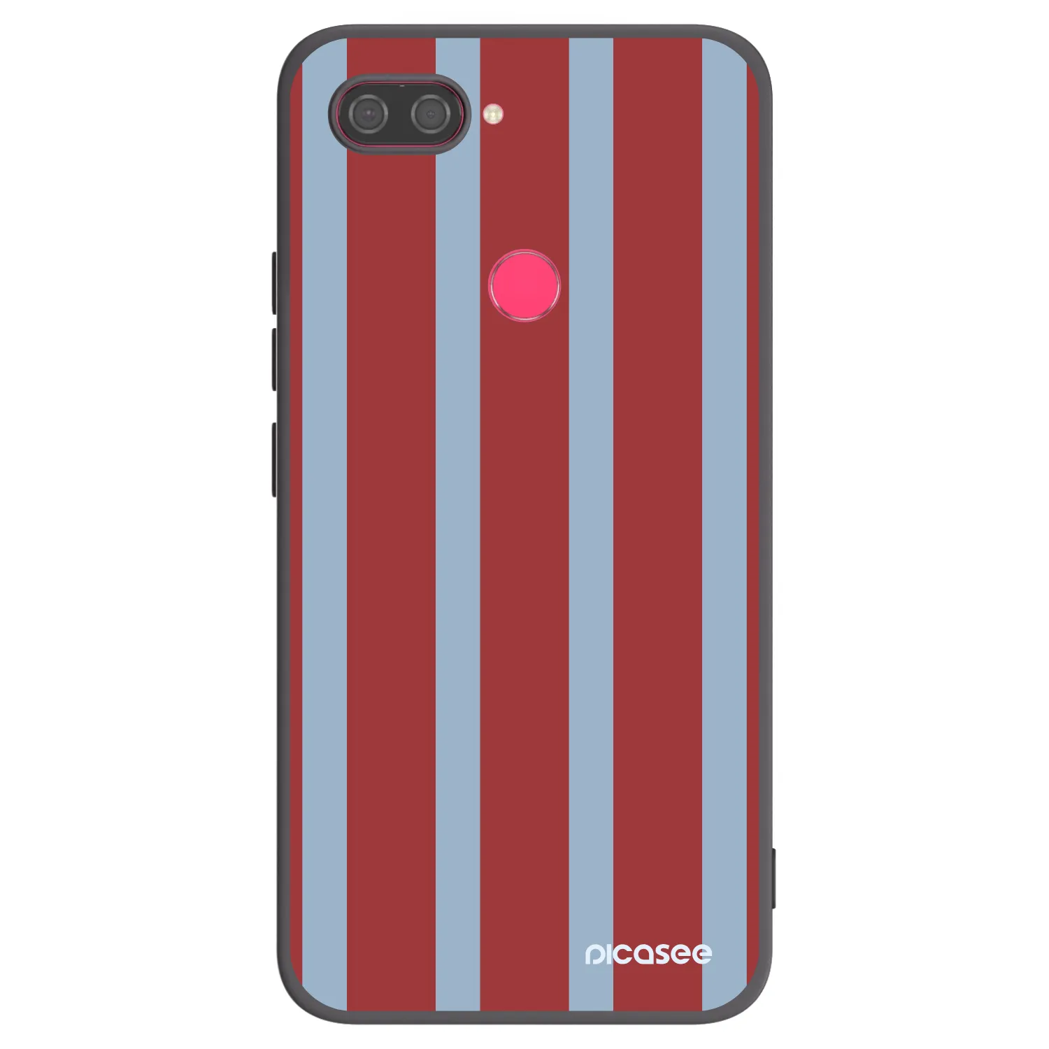 Picasee silikonski črni ovitek za Xiaomi Mi 8 Lite - Lounge pass