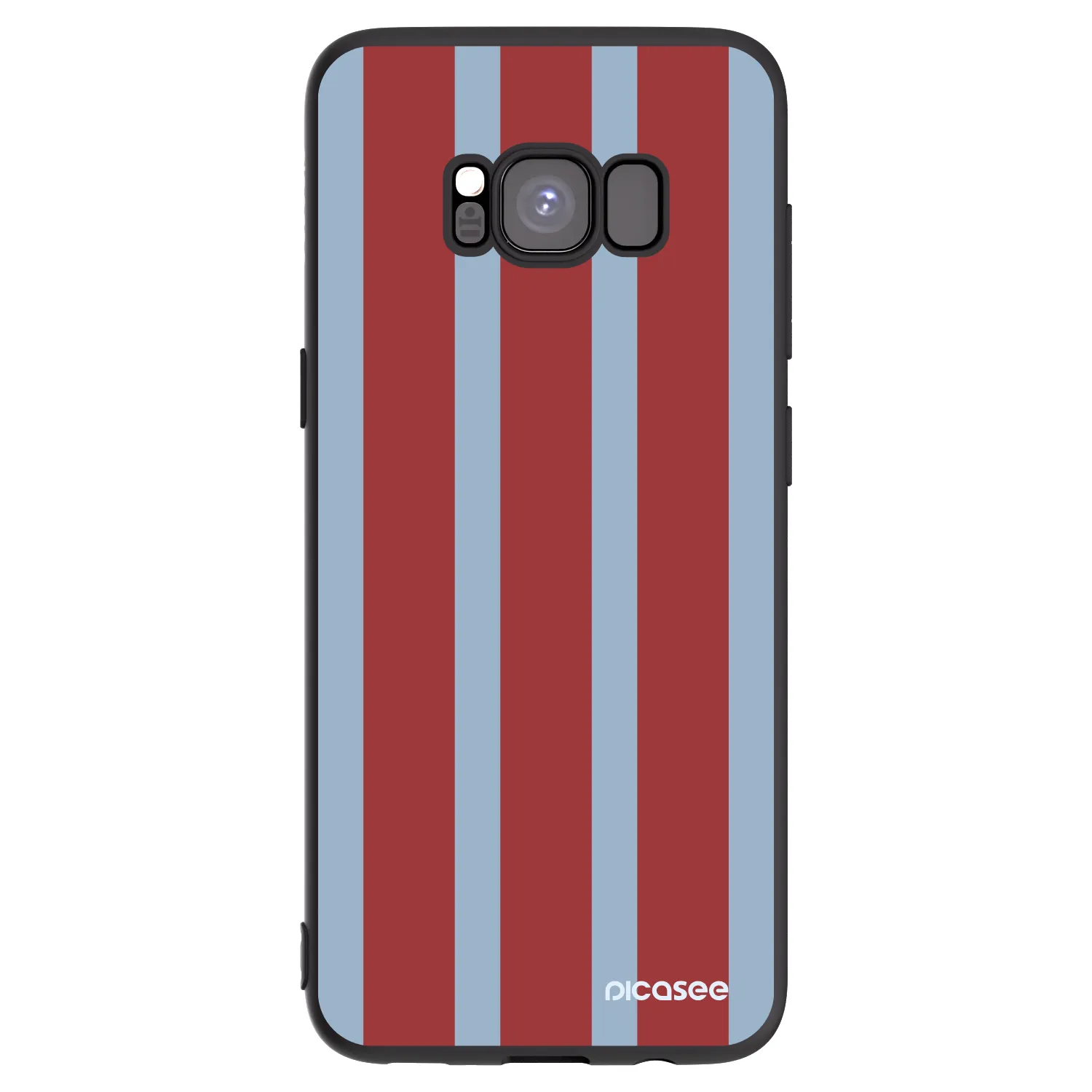 Picasee silikonski črni ovitek za Samsung Galaxy S8 G950F - Lounge pass