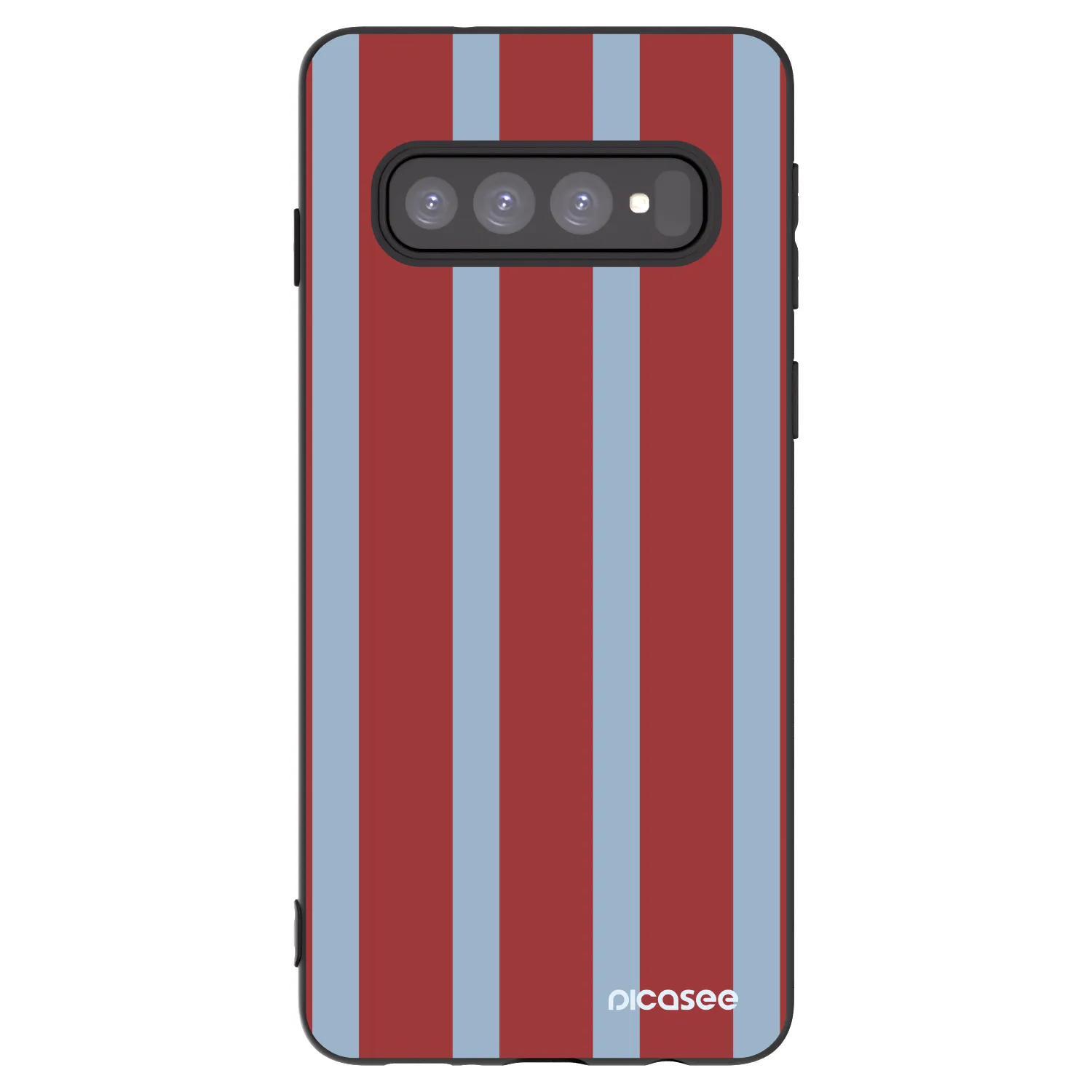 Picasee silikonski črni ovitek za Samsung Galaxy S10 G973 - Lounge pass