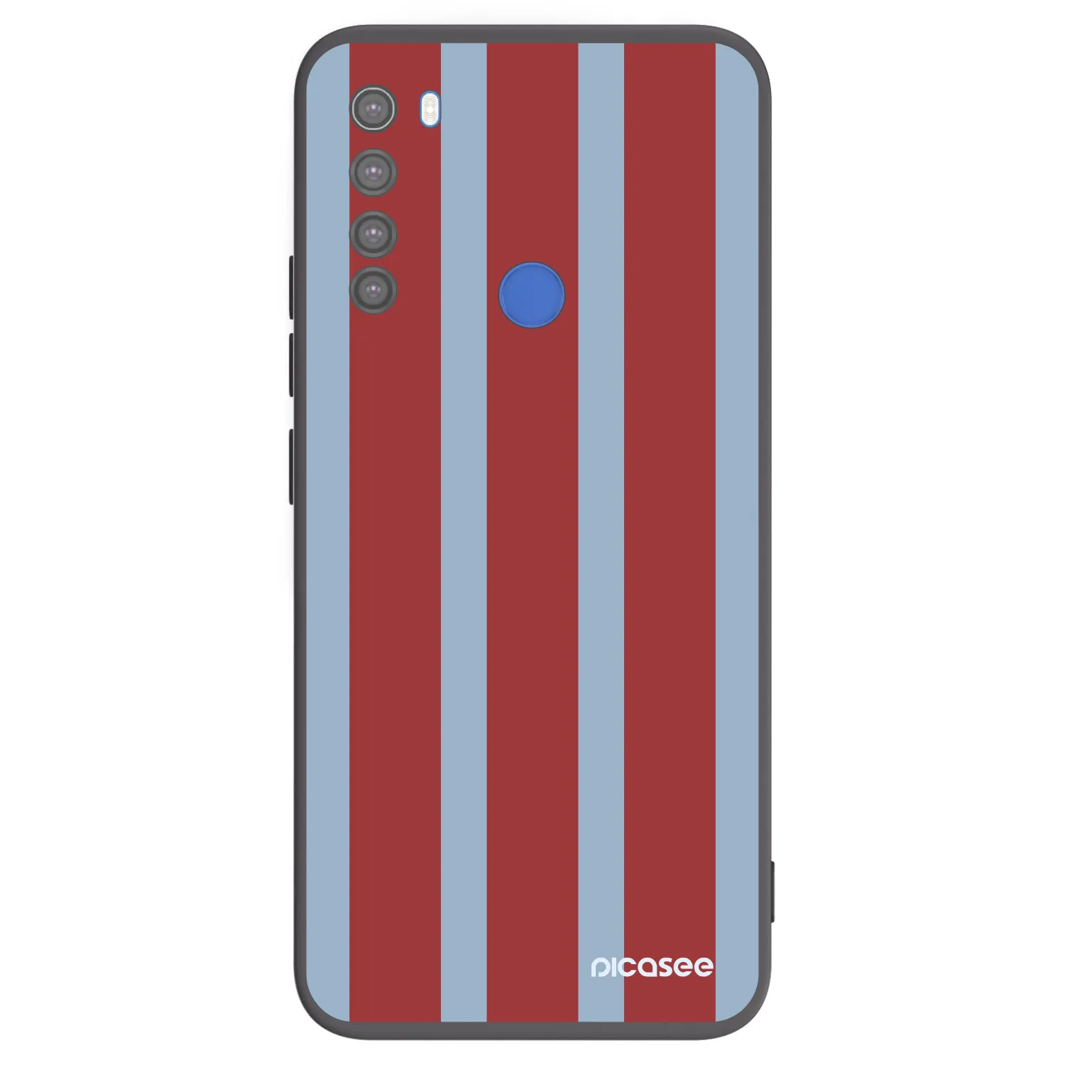 Picasee silikonski črni ovitek za Xiaomi Redmi Note 8T - Lounge pass