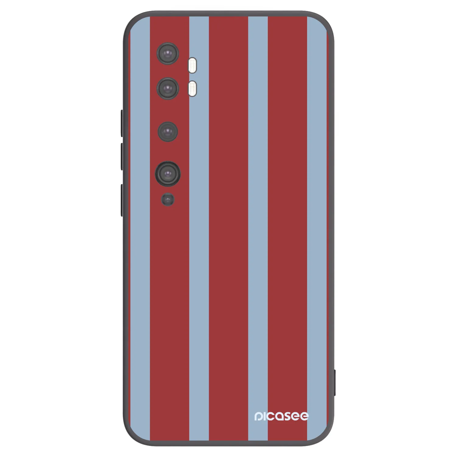 Picasee silikonski črni ovitek za Xiaomi Mi Note 10 (Pro) - Lounge pass