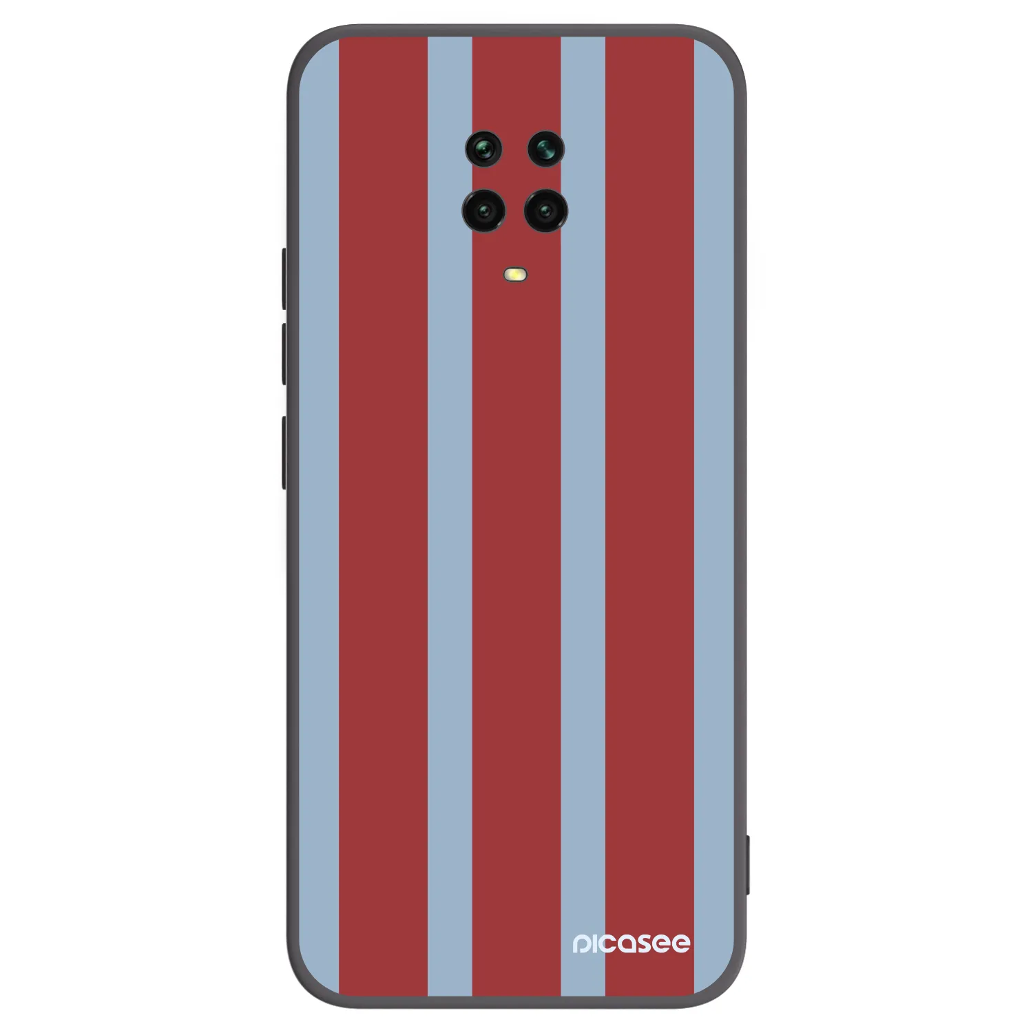 Picasee silikonski črni ovitek za Xiaomi Redmi Note 9 Pro - Lounge pass