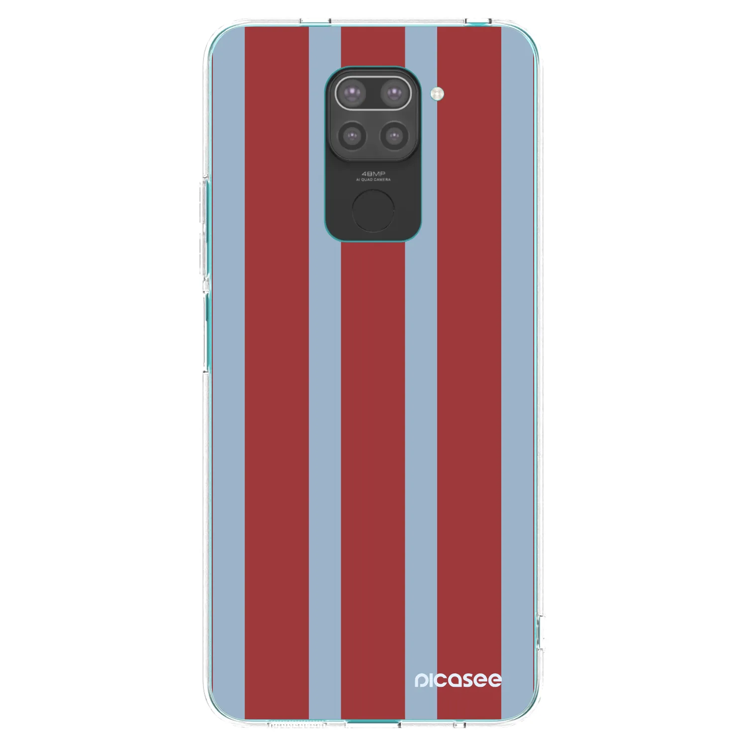 Picasee silikonski črni ovitek za Xiaomi Redmi Note 9 - Lounge pass