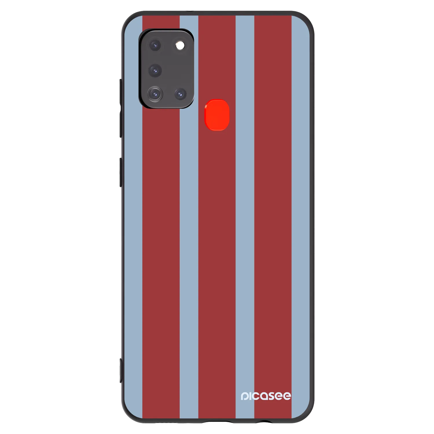 Picasee silikonski črni ovitek za Samsung Galaxy A21s - Lounge pass