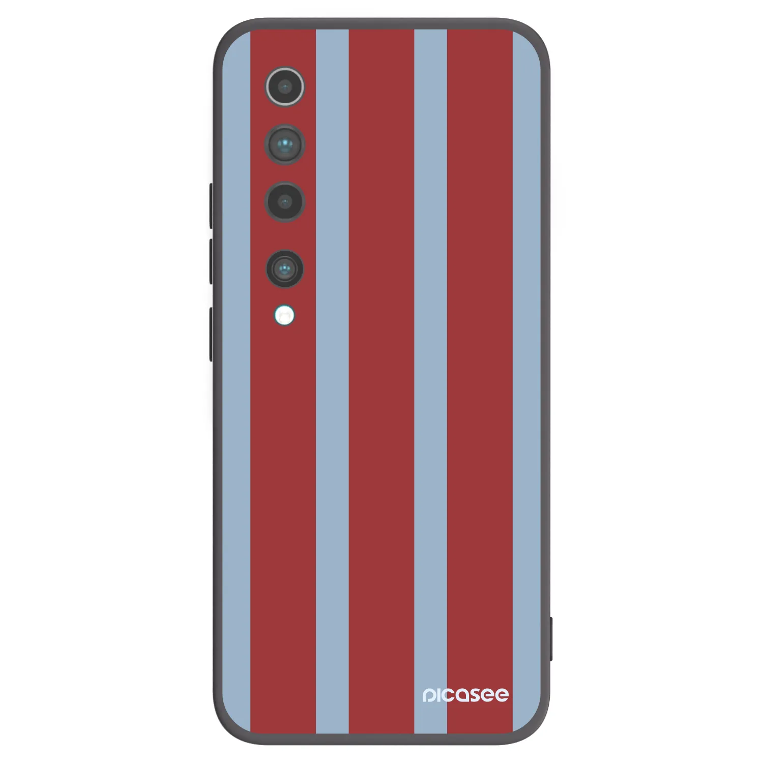 Picasee silikonski črni ovitek za Xiaomi Mi 10 - Lounge pass