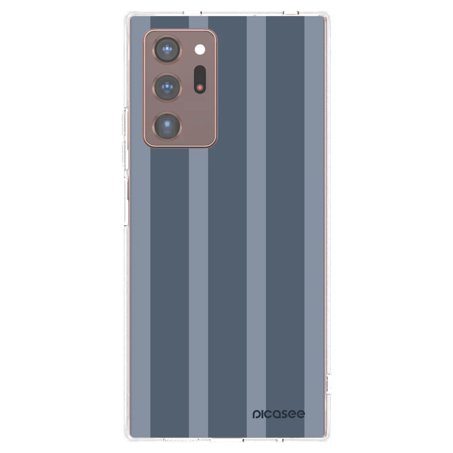 Picasee silikonski prozorni ovitek za Samsung Galaxy Note 20 Ultra - Midnight lounge