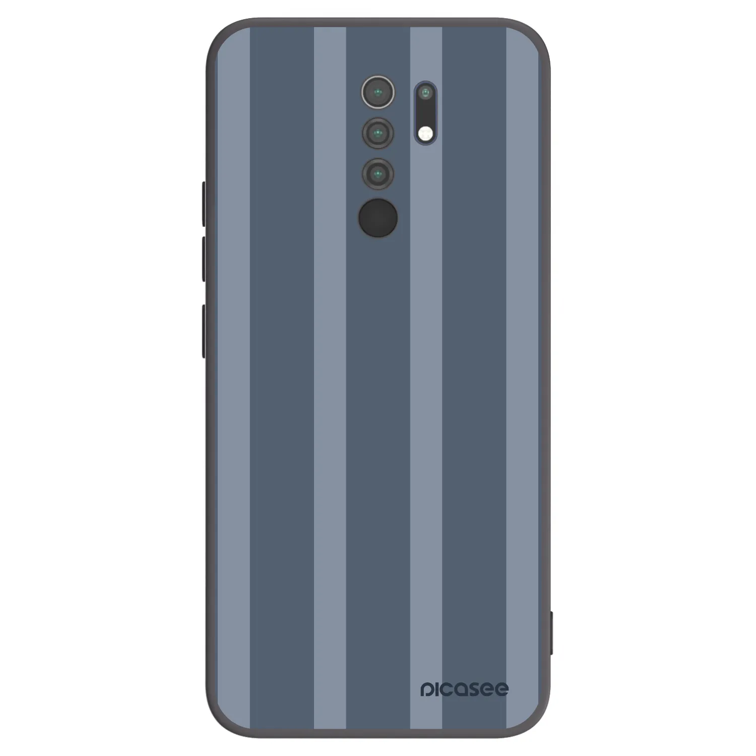 Picasee silikonski črni ovitek za Xiaomi Redmi 9 - Midnight lounge