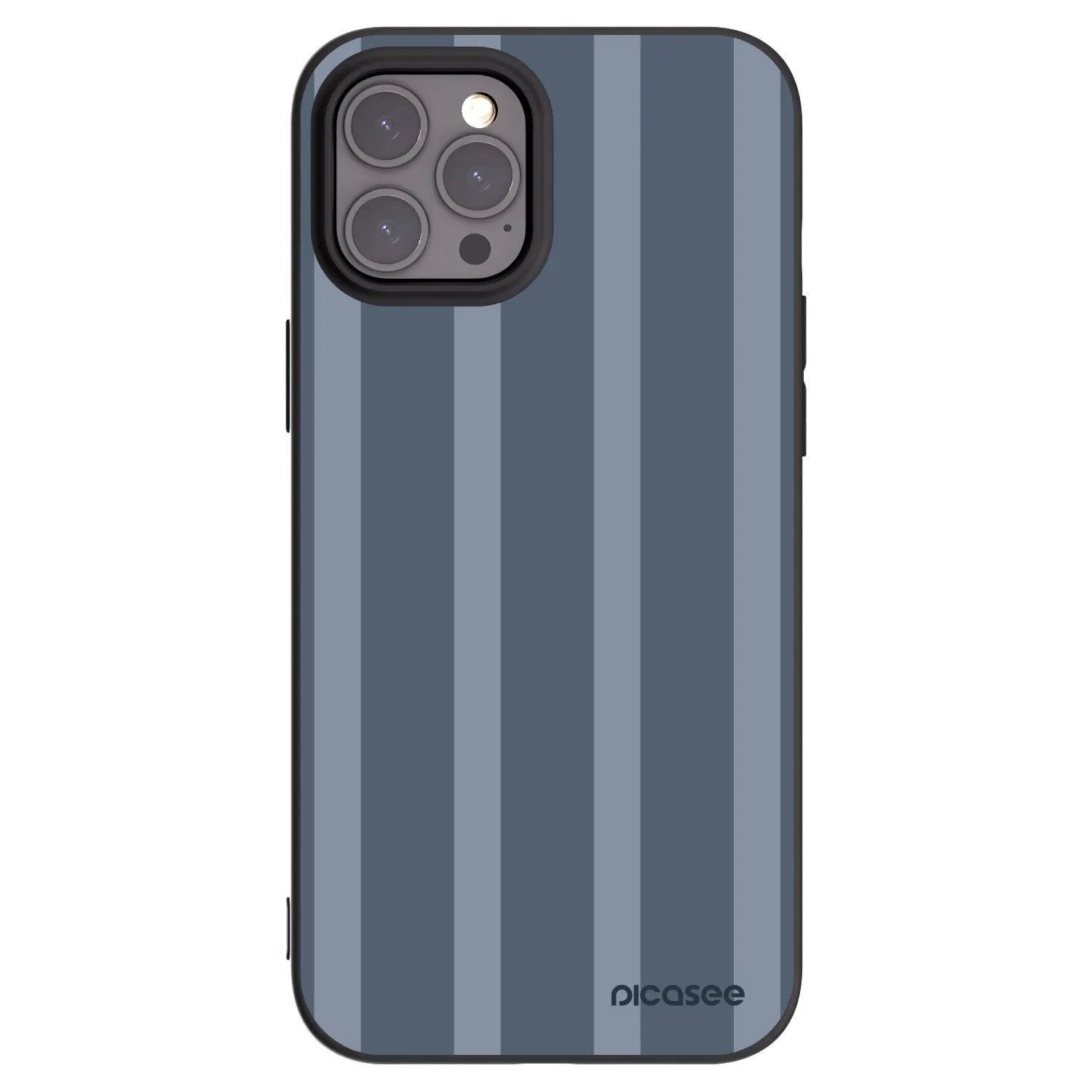 Picasee silikonski črni ovitek za Apple iPhone 12 Pro Max - Midnight lounge