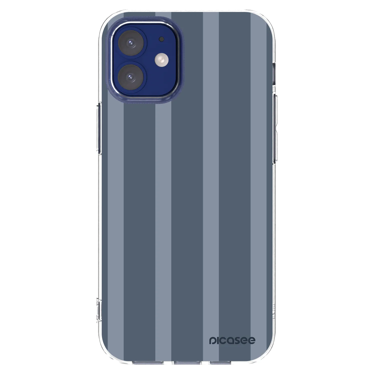 Picasee silikonski prozorni ovitek za Apple iPhone 12 mini - Midnight lounge