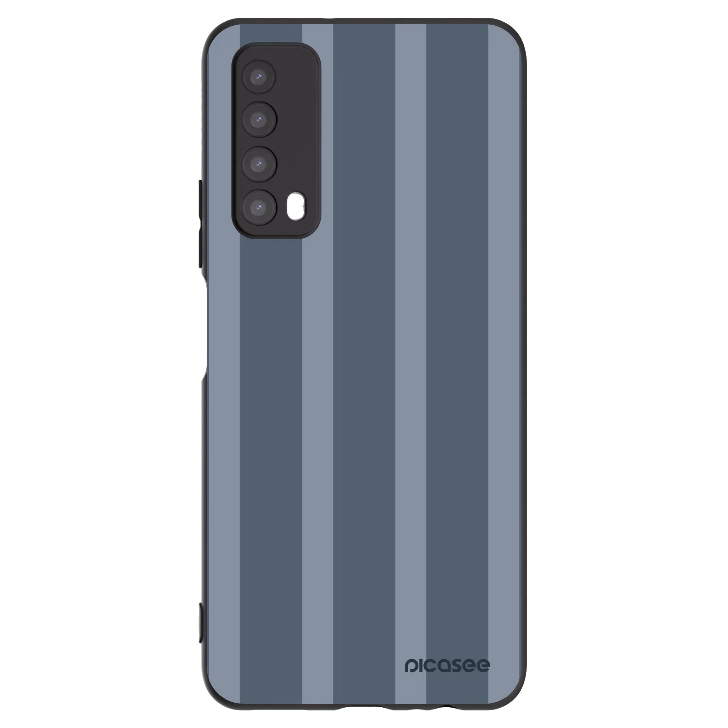 Picasee silikonski črni ovitek za Huawei P Smart 2021 - Midnight lounge