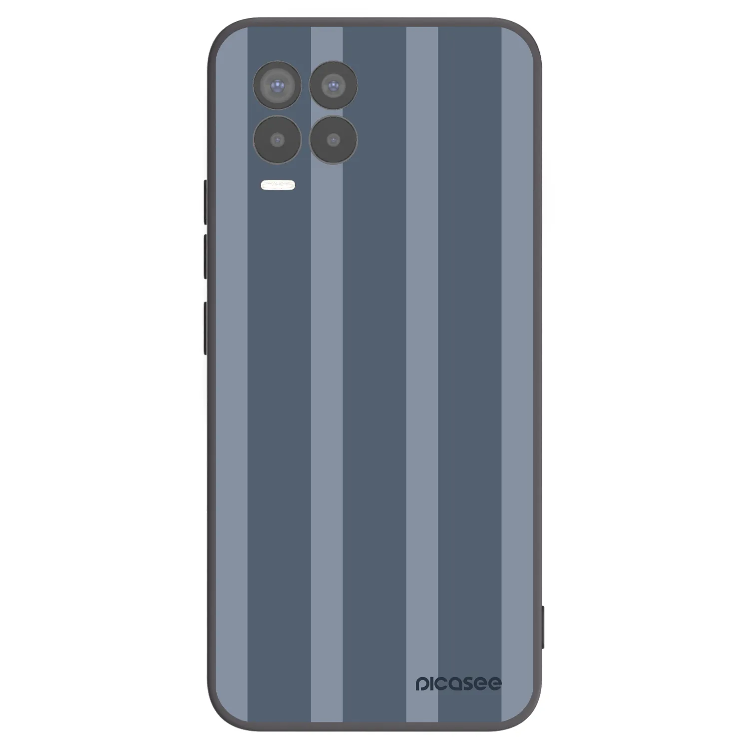 Picasee silikonski črni ovitek za Realme 8 4G - Midnight lounge