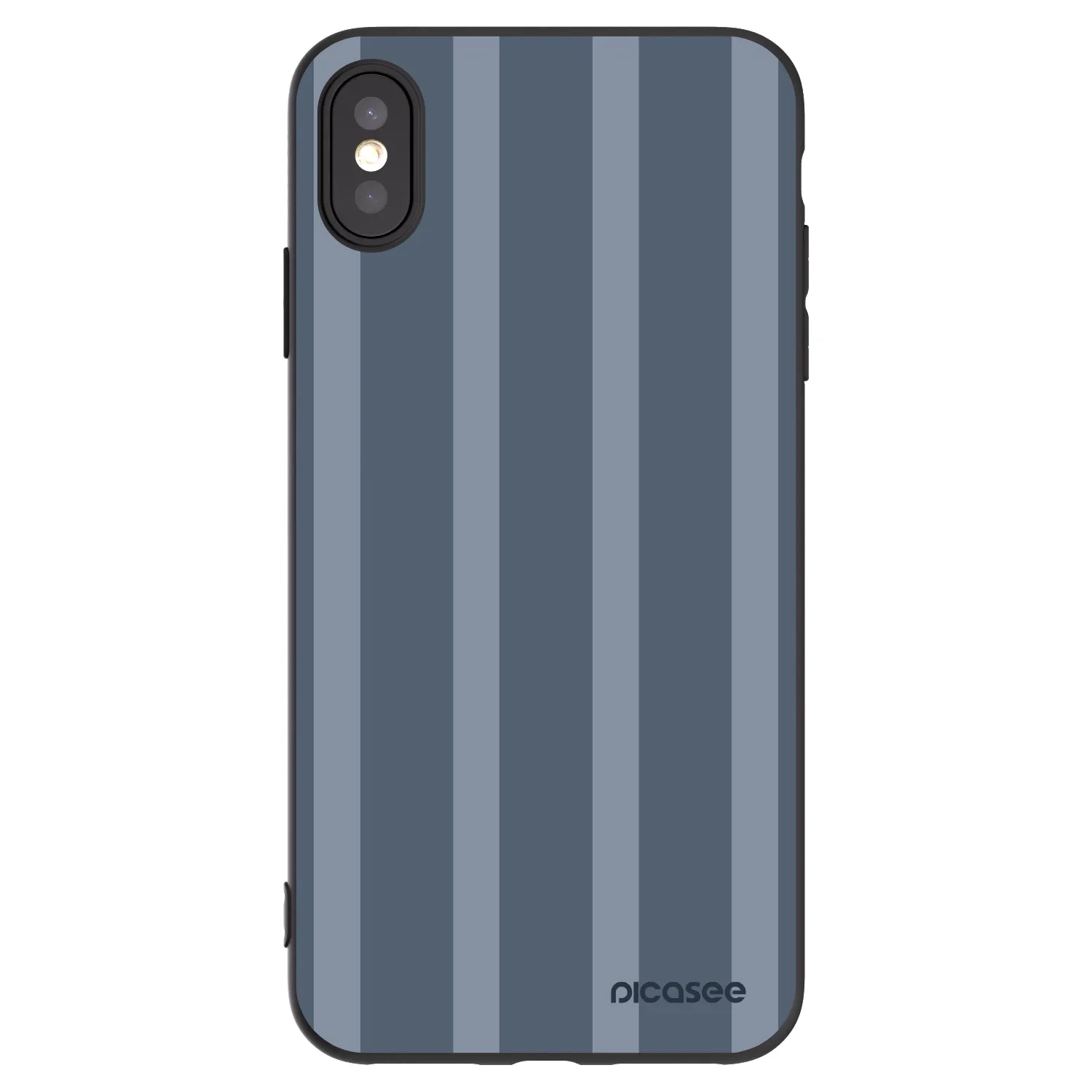 Picasee silikonski črni ovitek za Apple iPhone XS Max - Midnight lounge