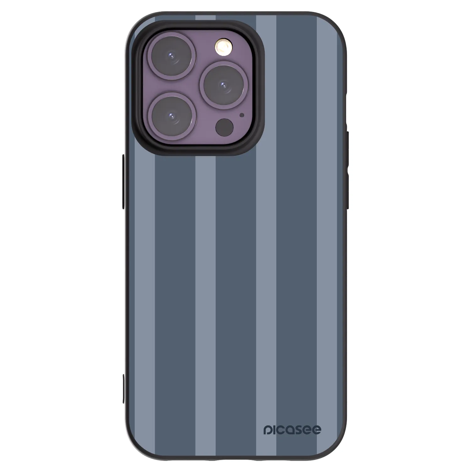 Picasee silikonski črni ovitek za Apple iPhone 14 Pro - Midnight lounge
