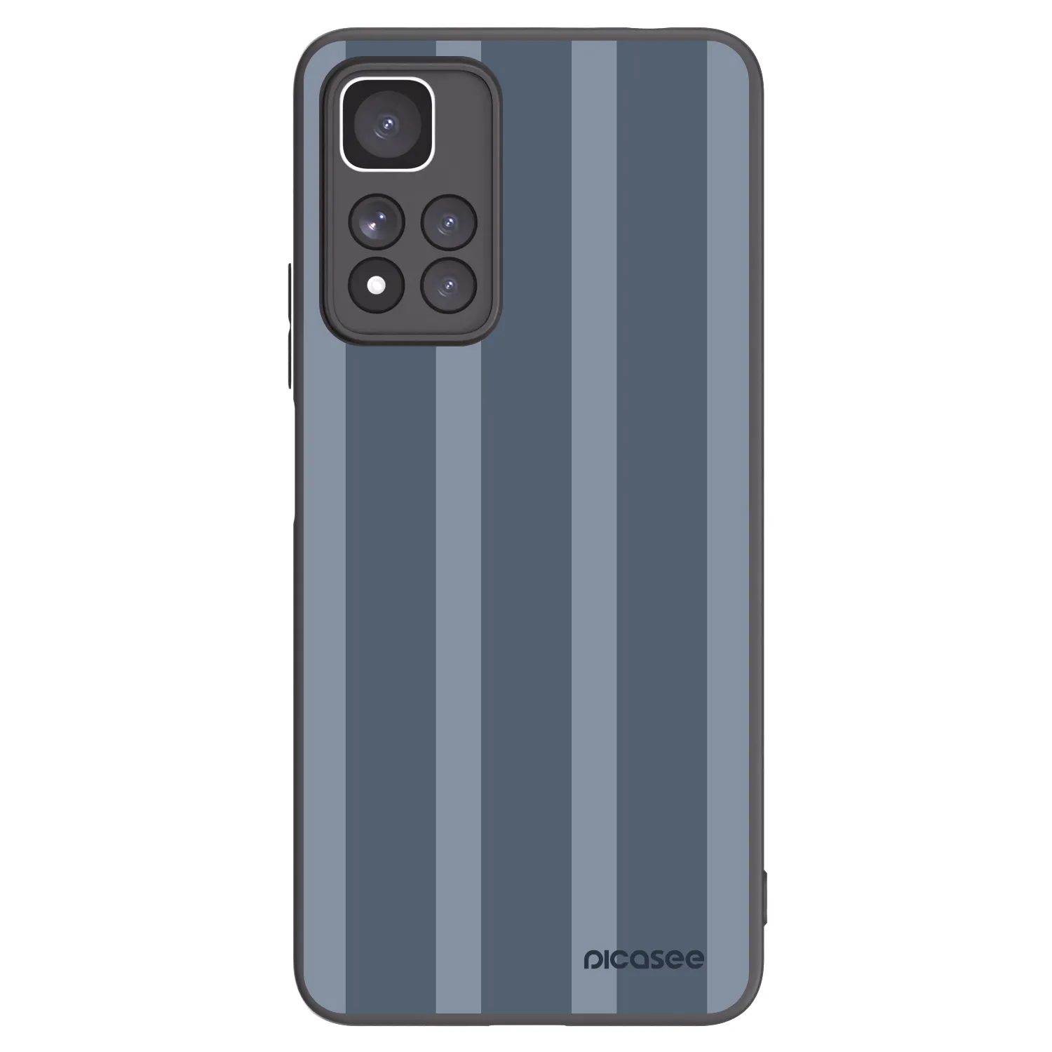 Picasee silikonski črni ovitek za Xiaomi Redmi Note 11 Pro+ 5G - Midnight lounge