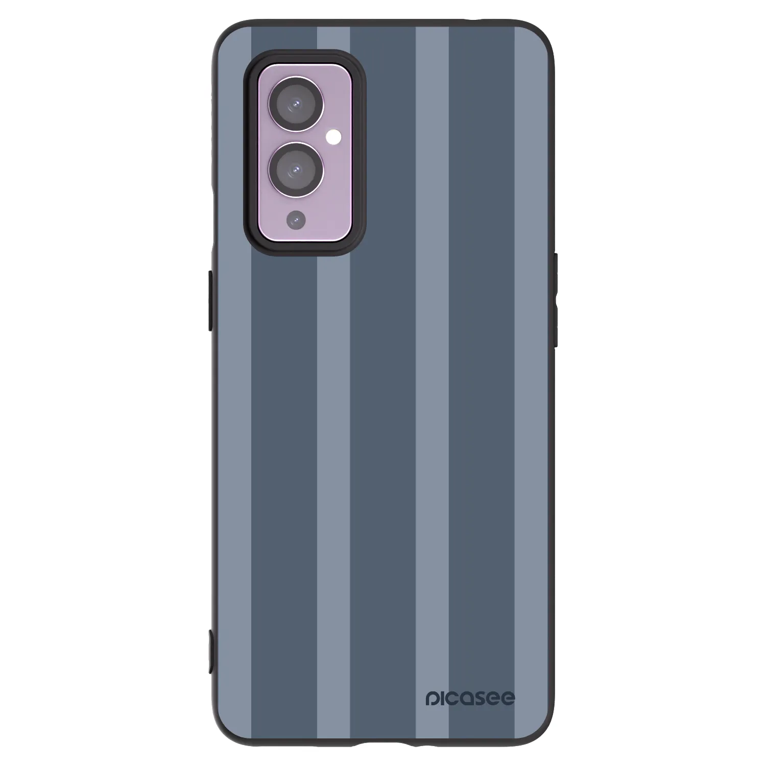 Picasee silikonski črni ovitek za OnePlus 9 - Midnight lounge