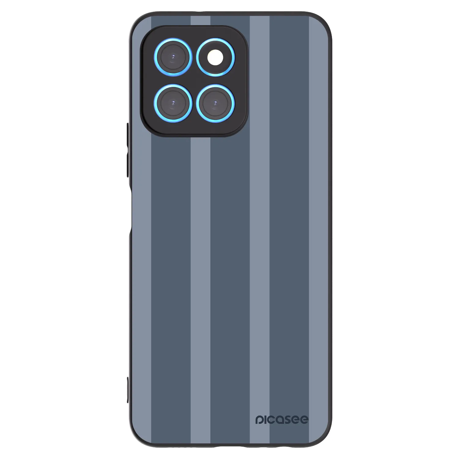 Picasee silikonski črni ovitek za Honor X8 5G - Midnight lounge